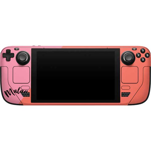 Disney Princess Mulan Art Steam Deck Handheld Gaming Computer Skin